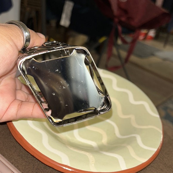 BATH & BODY WORKS VINE LEAF CHROME METAL GENTLE FOAMING HAND SOAP SLEEVE - Picture 5 of 6